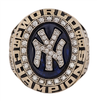 1998 New York Yankees World Series Ring With Original Presentation Box